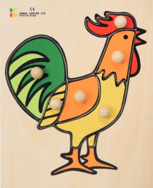 E72511210 – Rooster – 6 Pieces