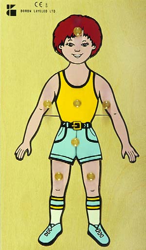 Wooden Knobs Puzzles – E72515130 – Boy’s Body